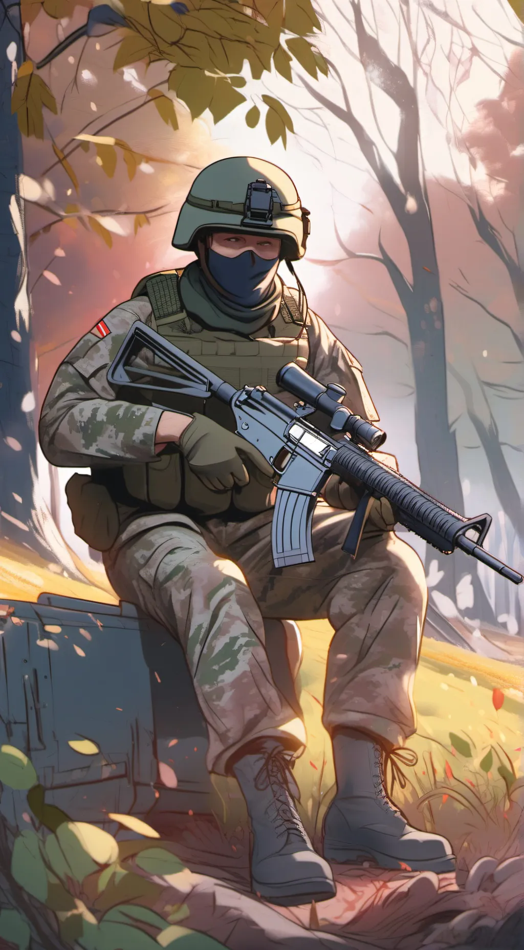 ai character: Liam background
