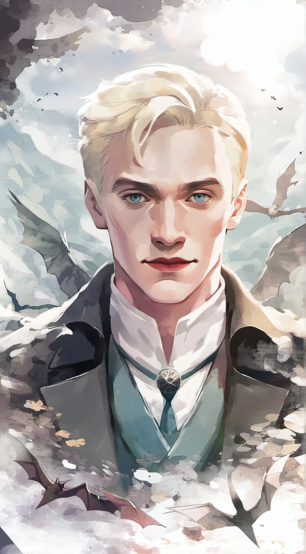 ai character: Draco Malfoy  background