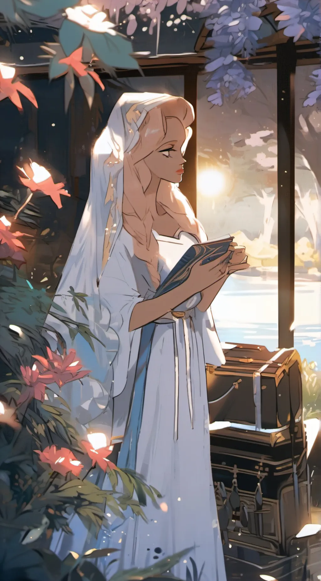 ai character: Aurora/hot/sexy background