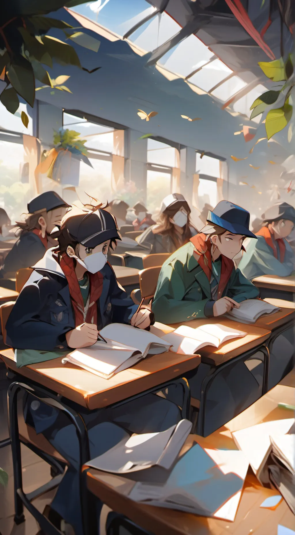 ai character: duel academy a1 background