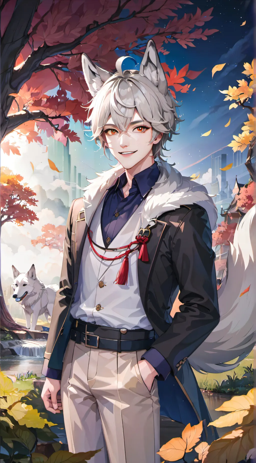 ai character: Damian background