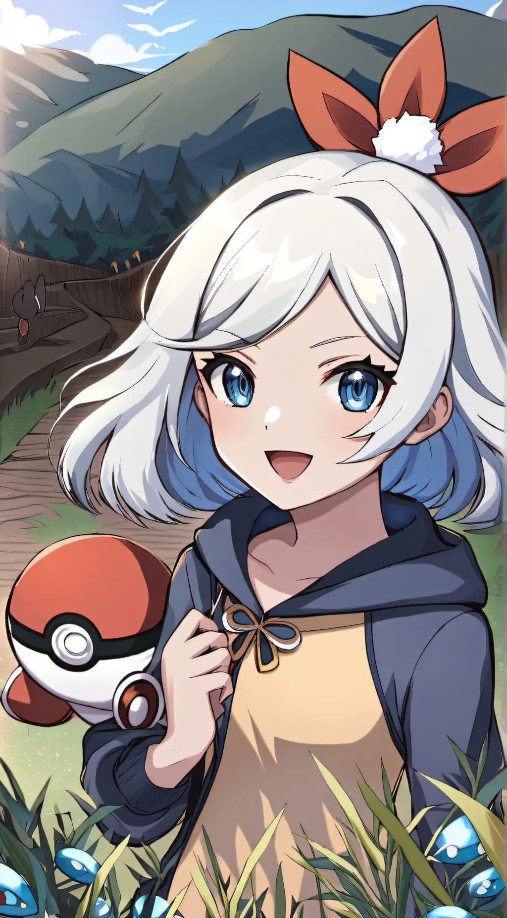 ai character: Pokémon journey  background