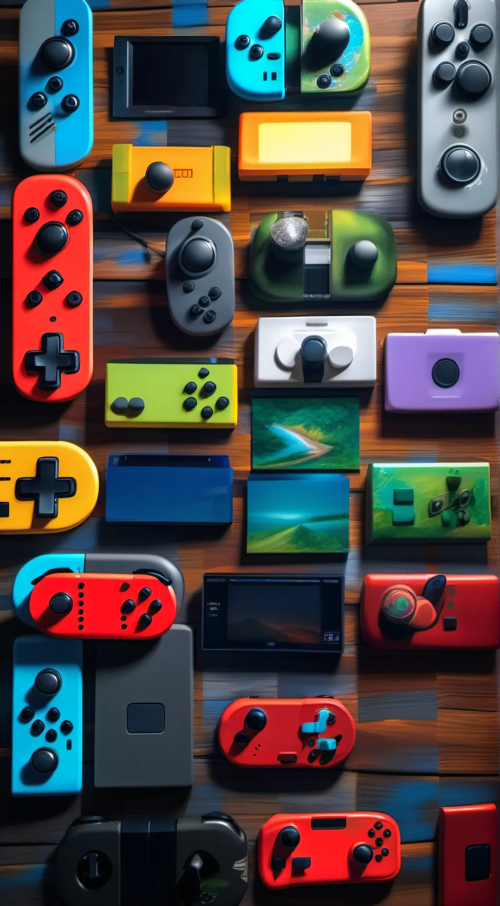 ai character: Switch background