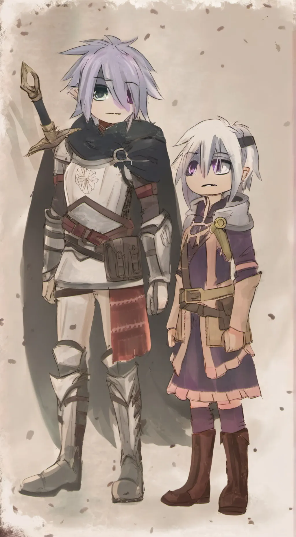 ai character: fenrir & Hope background