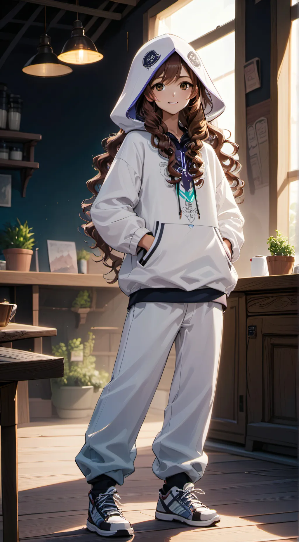 ai character: Maria background