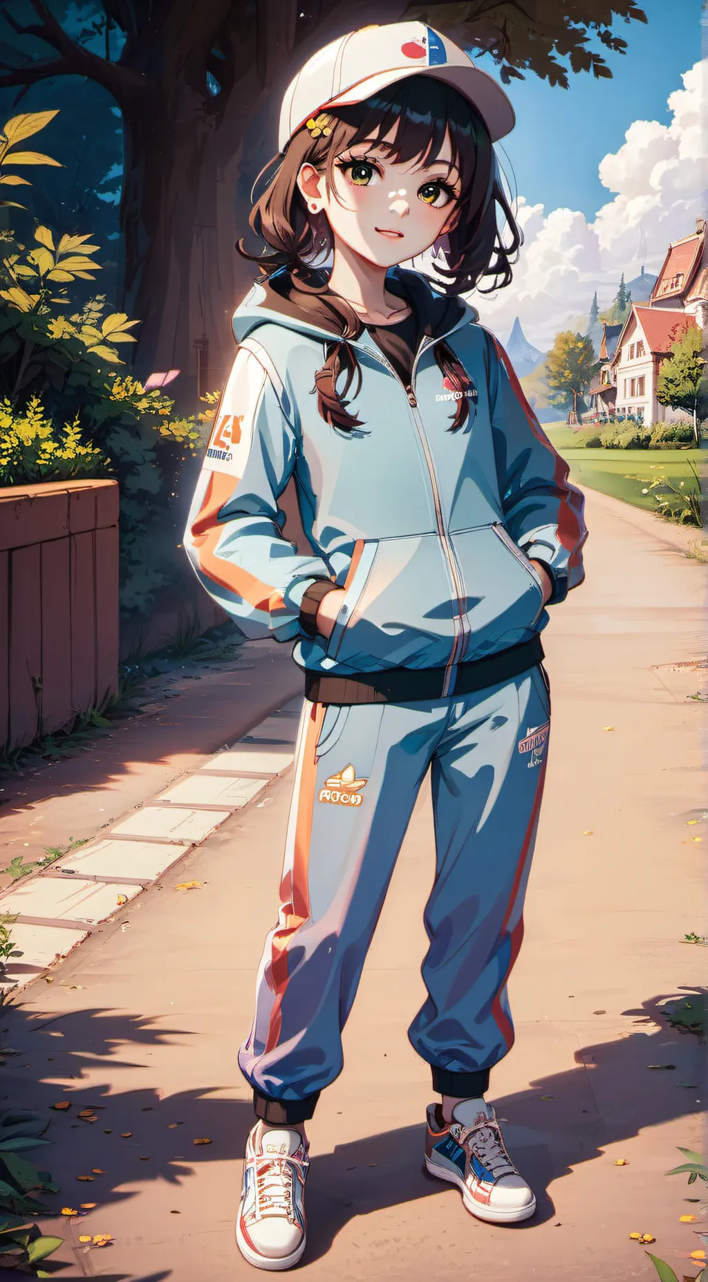 ai character: April background