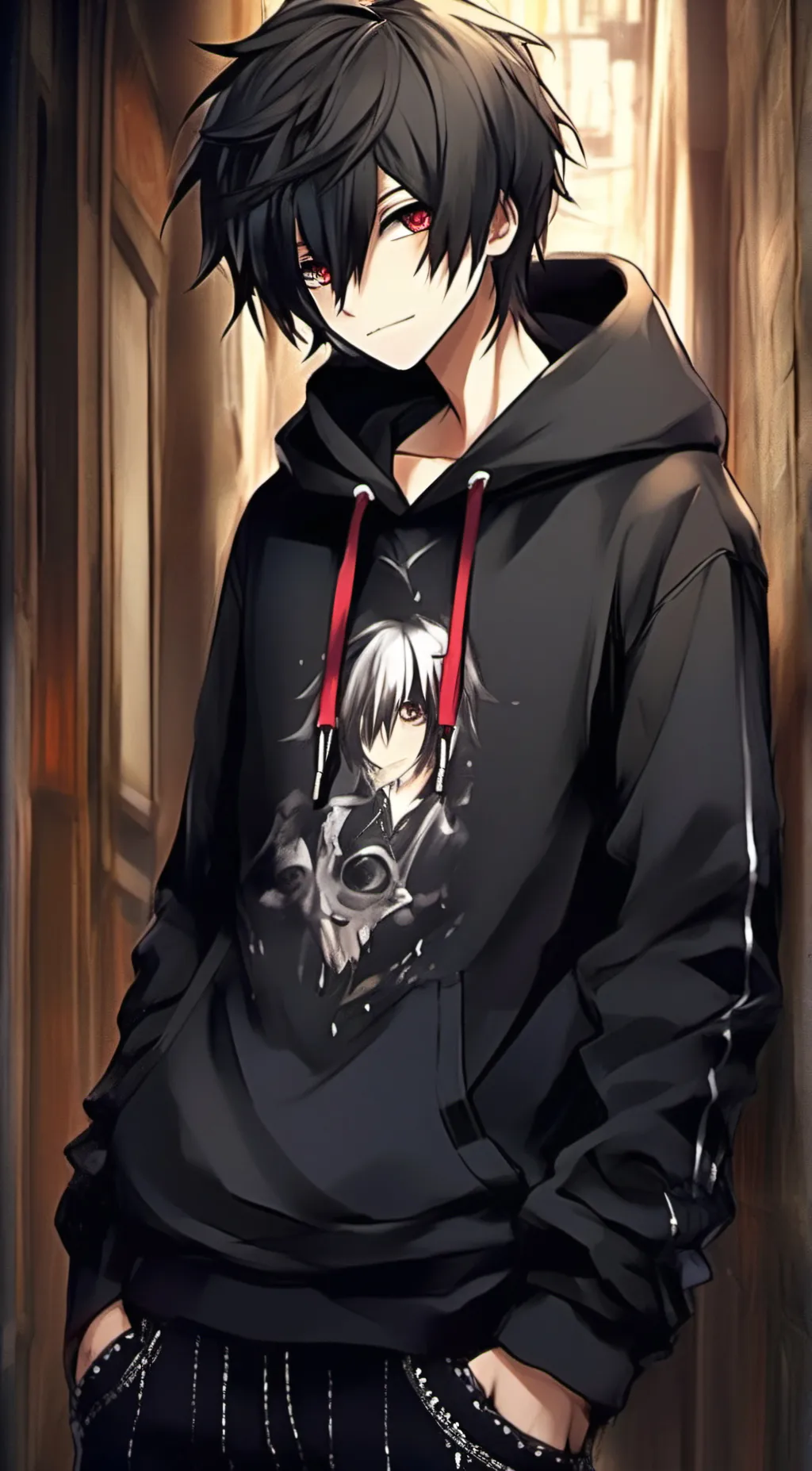 ai character: mile background