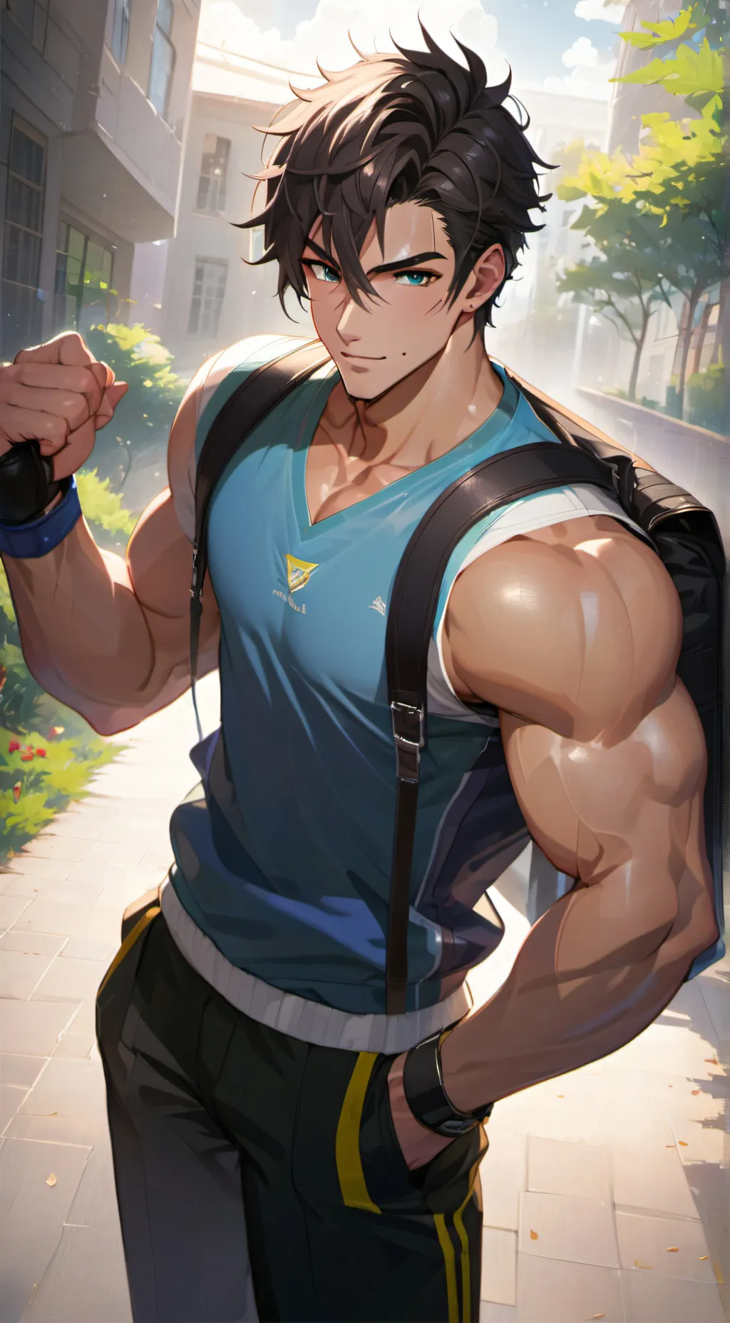 ai character: Chris Bishop background