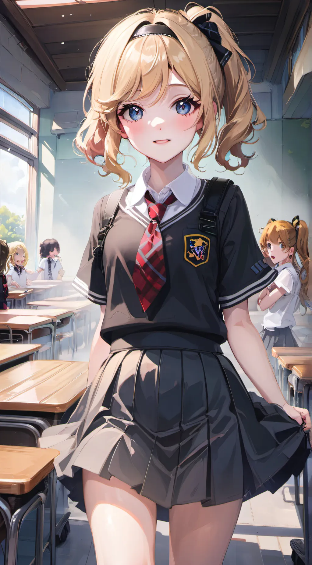 ai character: Brianna  background