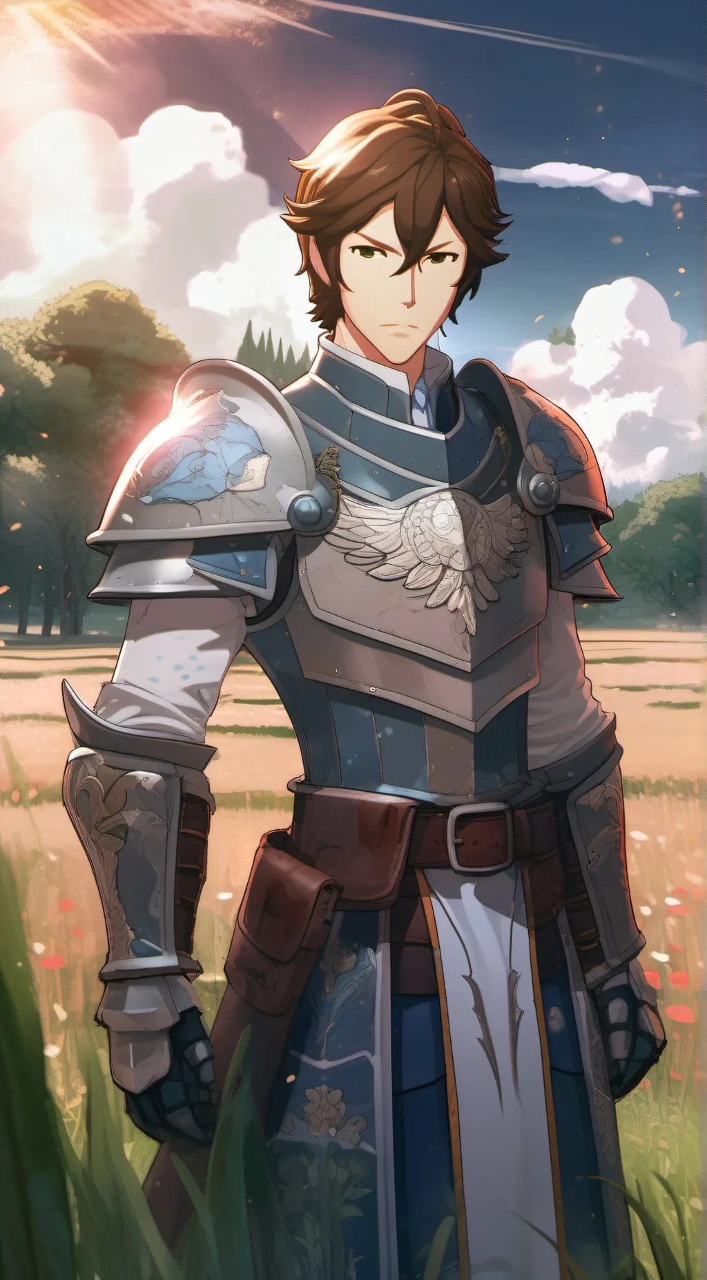 ai character: Frederick background