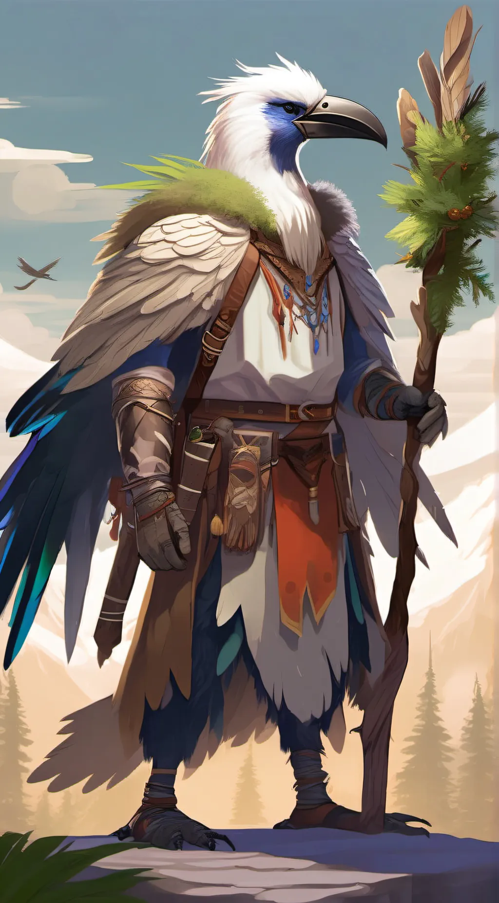 ai character: Errk background