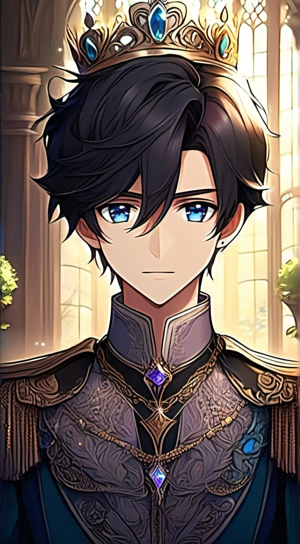 ai character: adam background