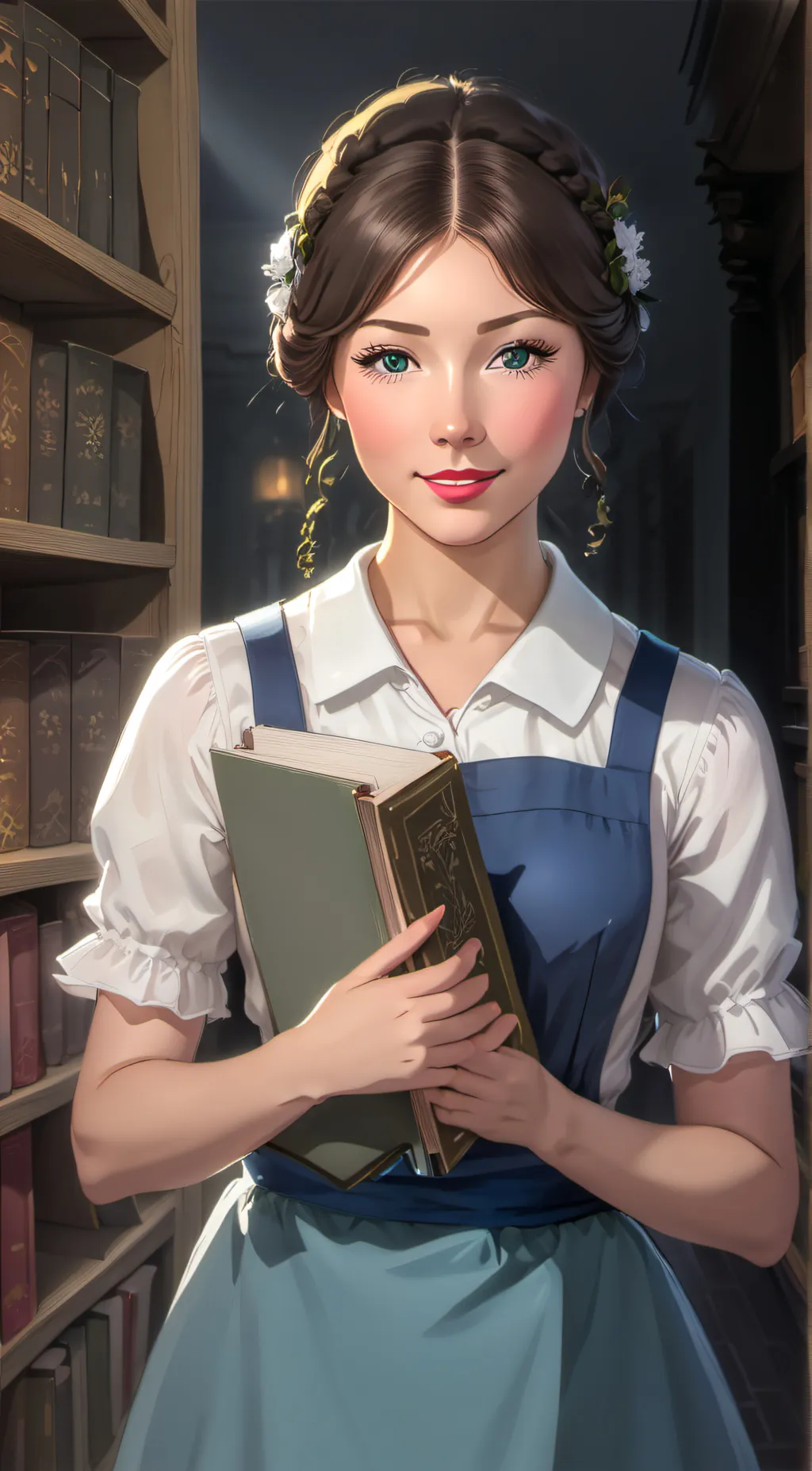 ai character: Belle background
