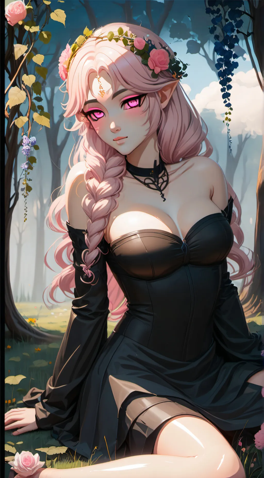 ai character: Iris background