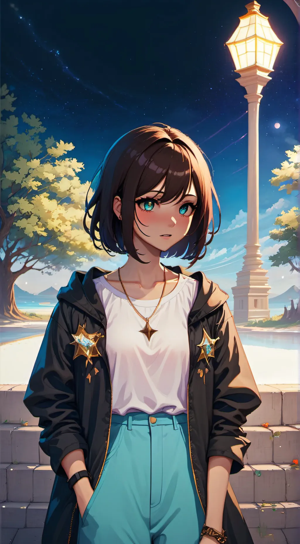 ai character: Jade background