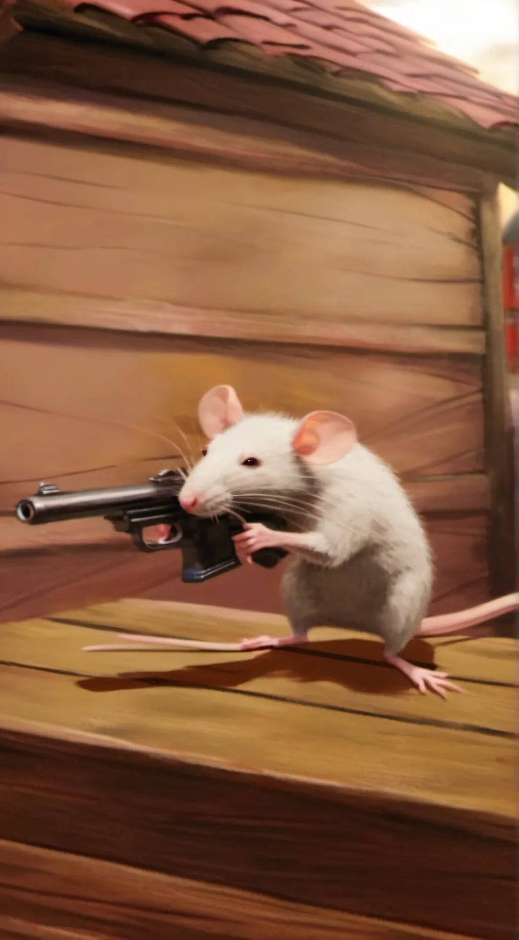 ai character: Rat background