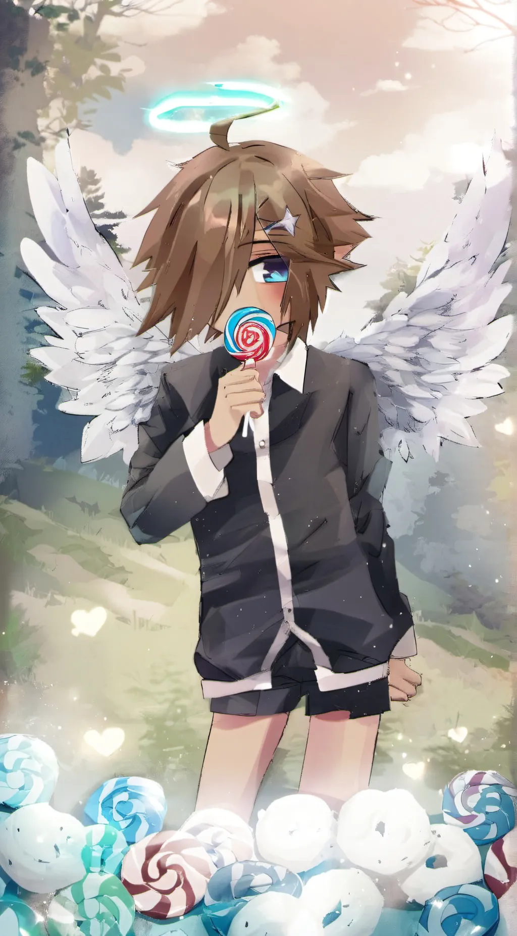 ai character: Michael  background