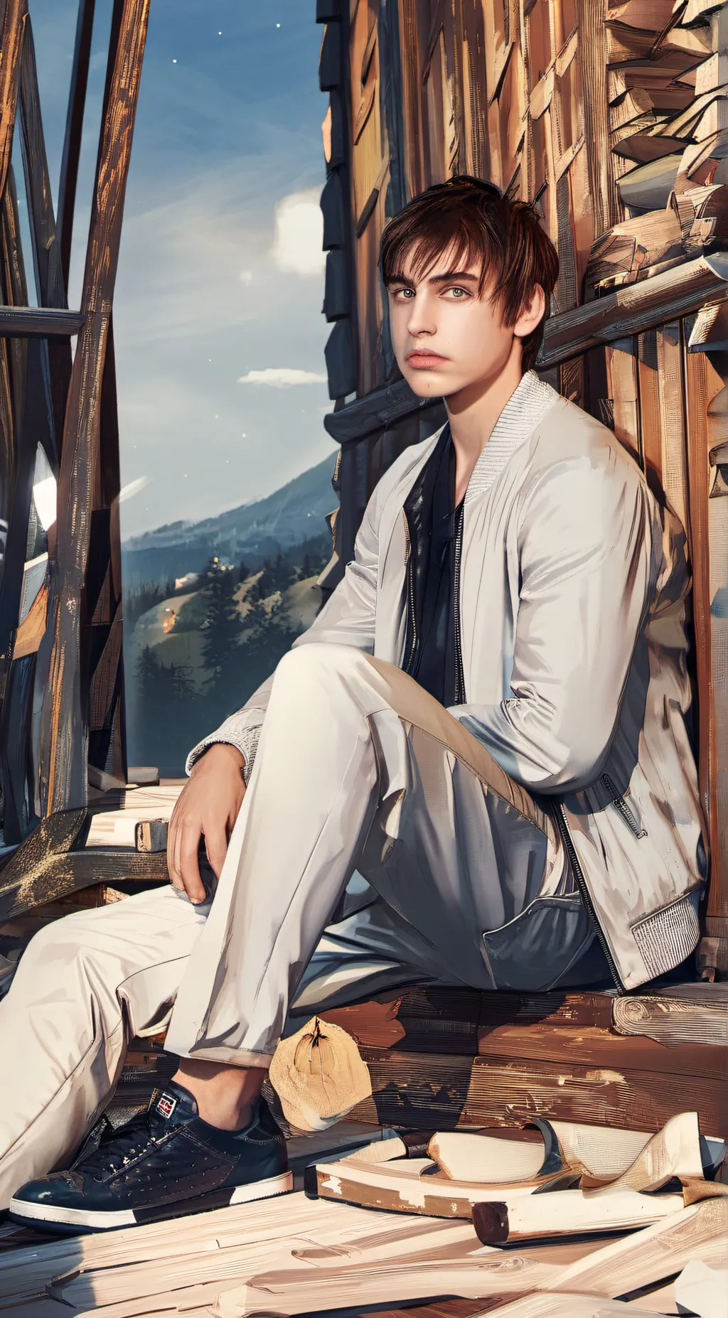 ai character: colby brock background