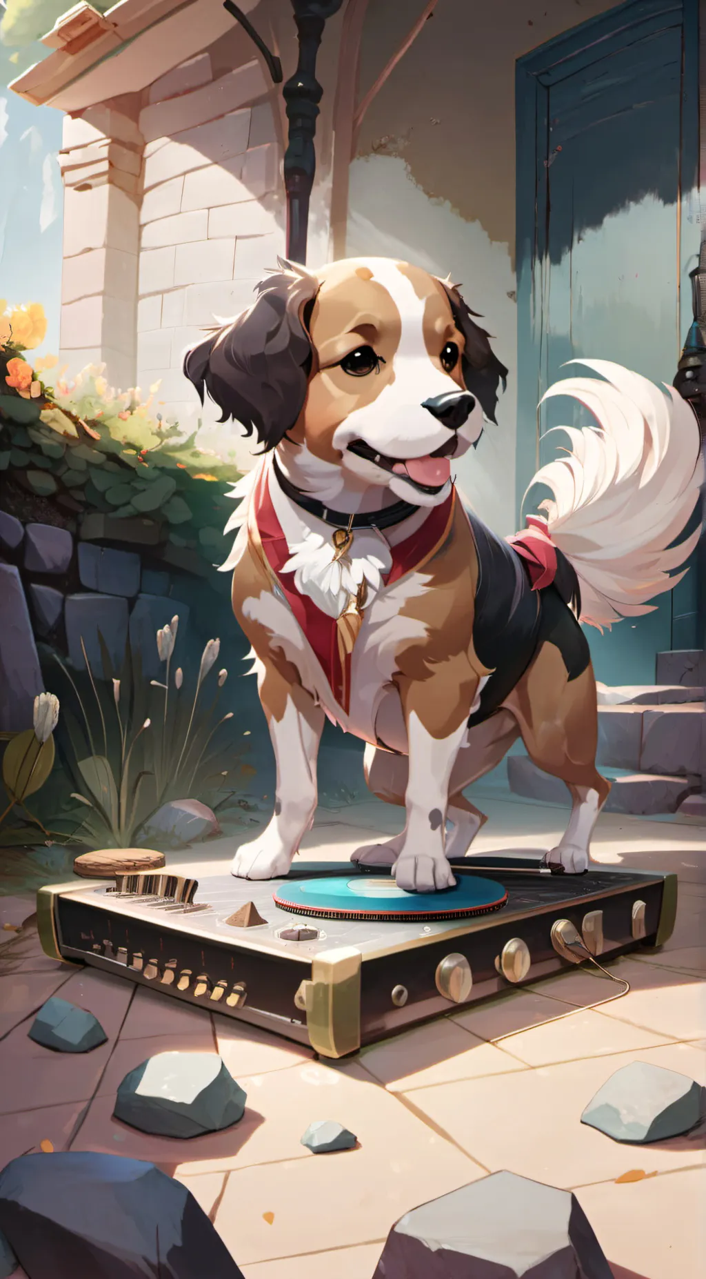 ai character: Fido background