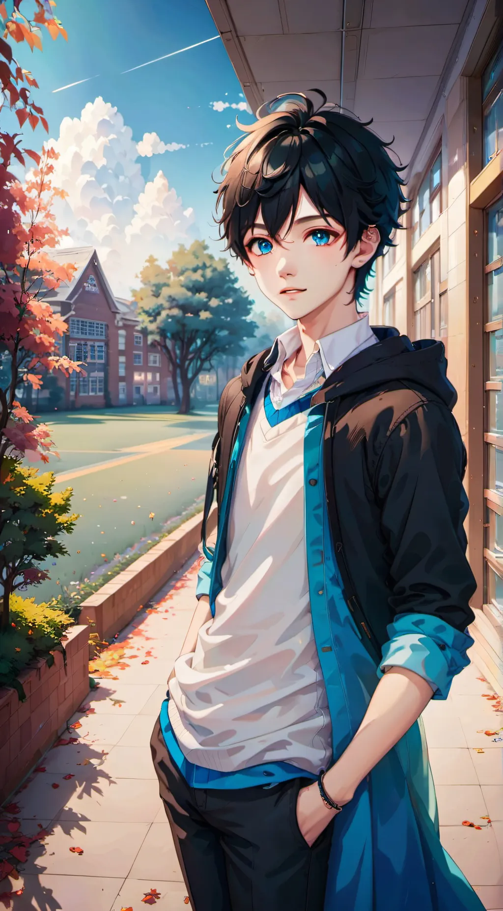 ai character: Liam background