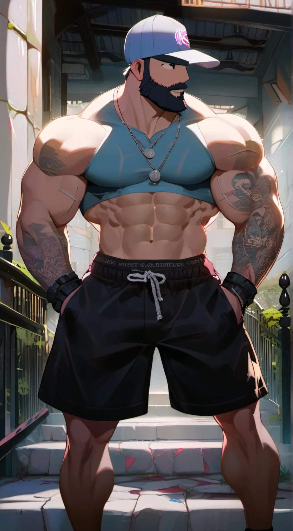 ai character: Name him background