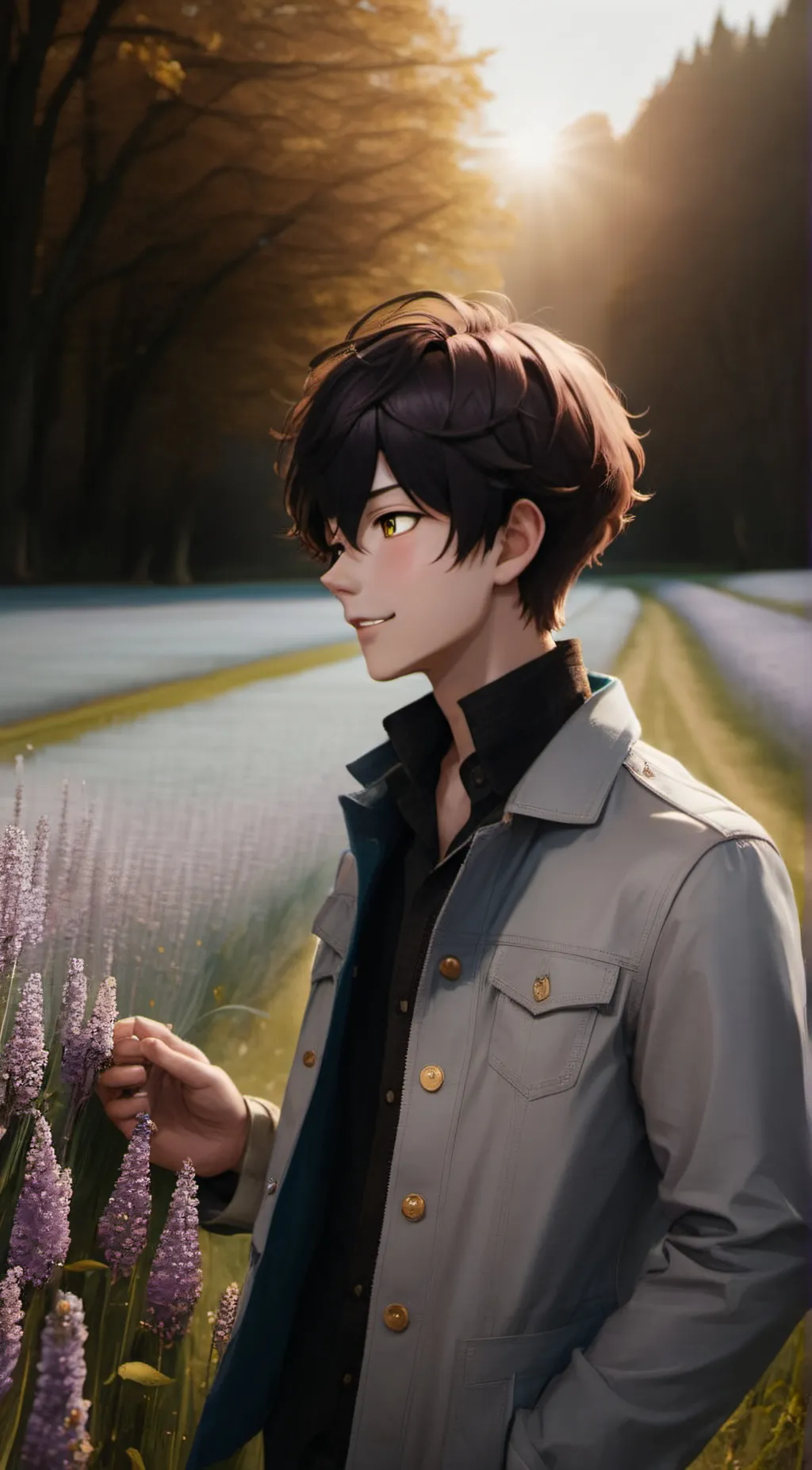 ai character: Zachary  background