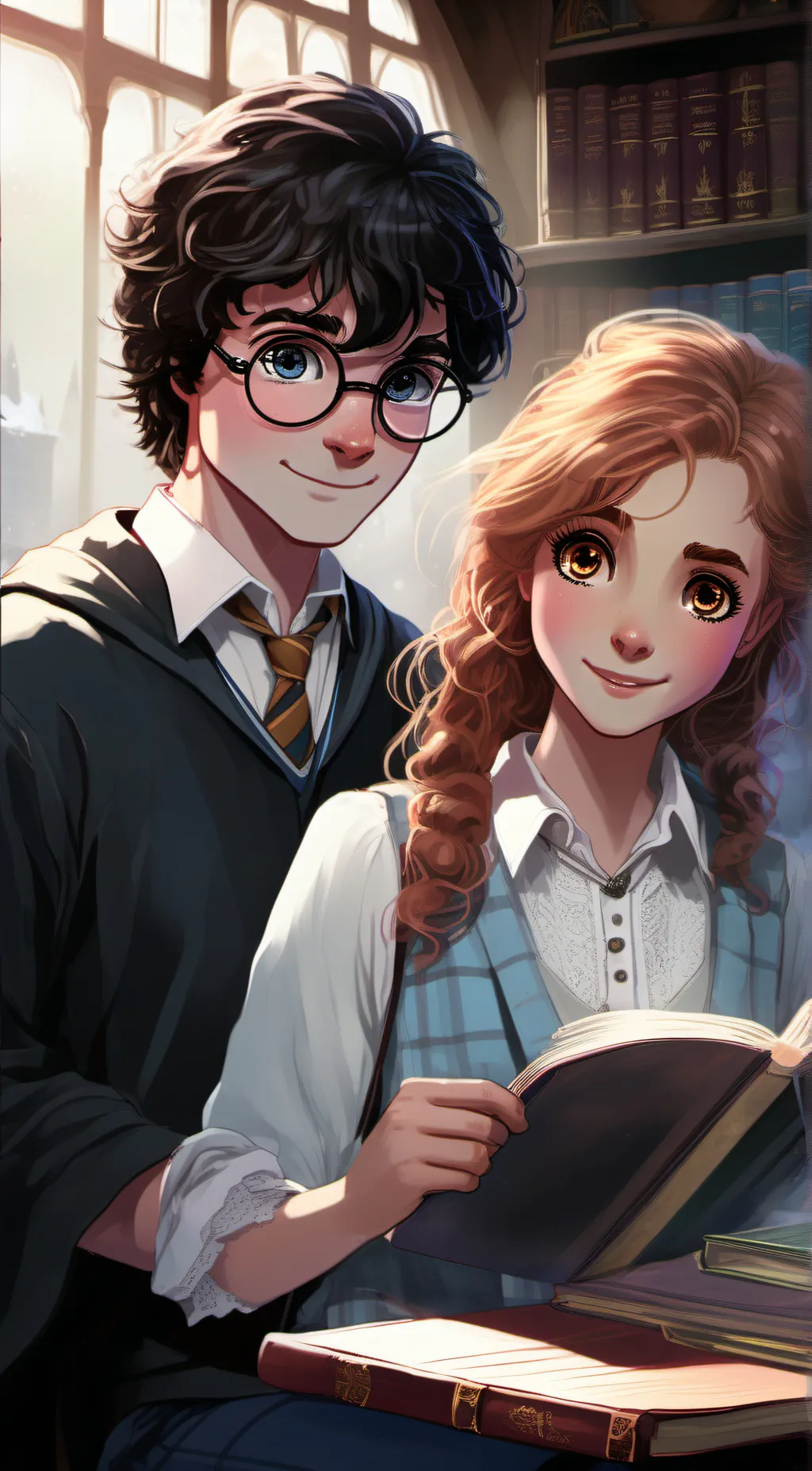ai character: Harry potter background