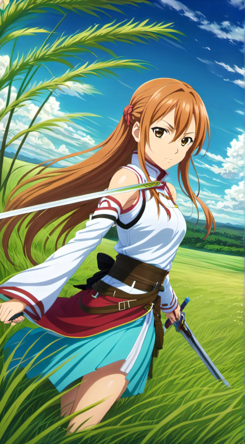 ai character: Asuna Yukki background