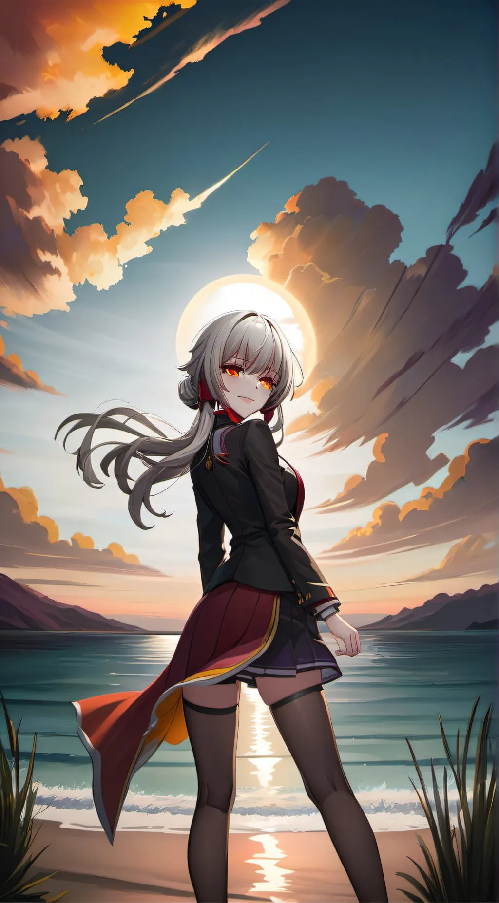 ai character: Aria background