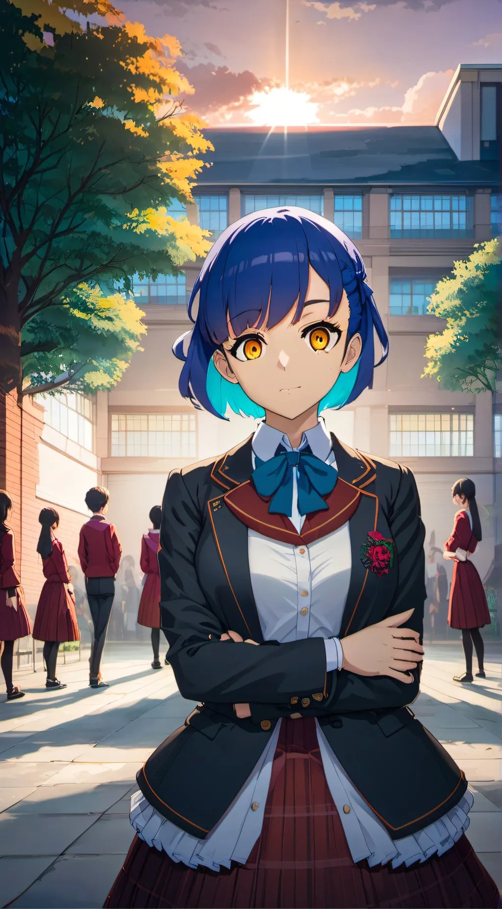 ai character: yandere background