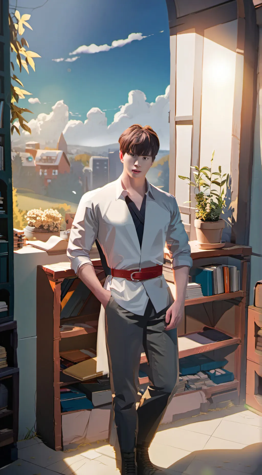 ai character: Seung-Cheon background
