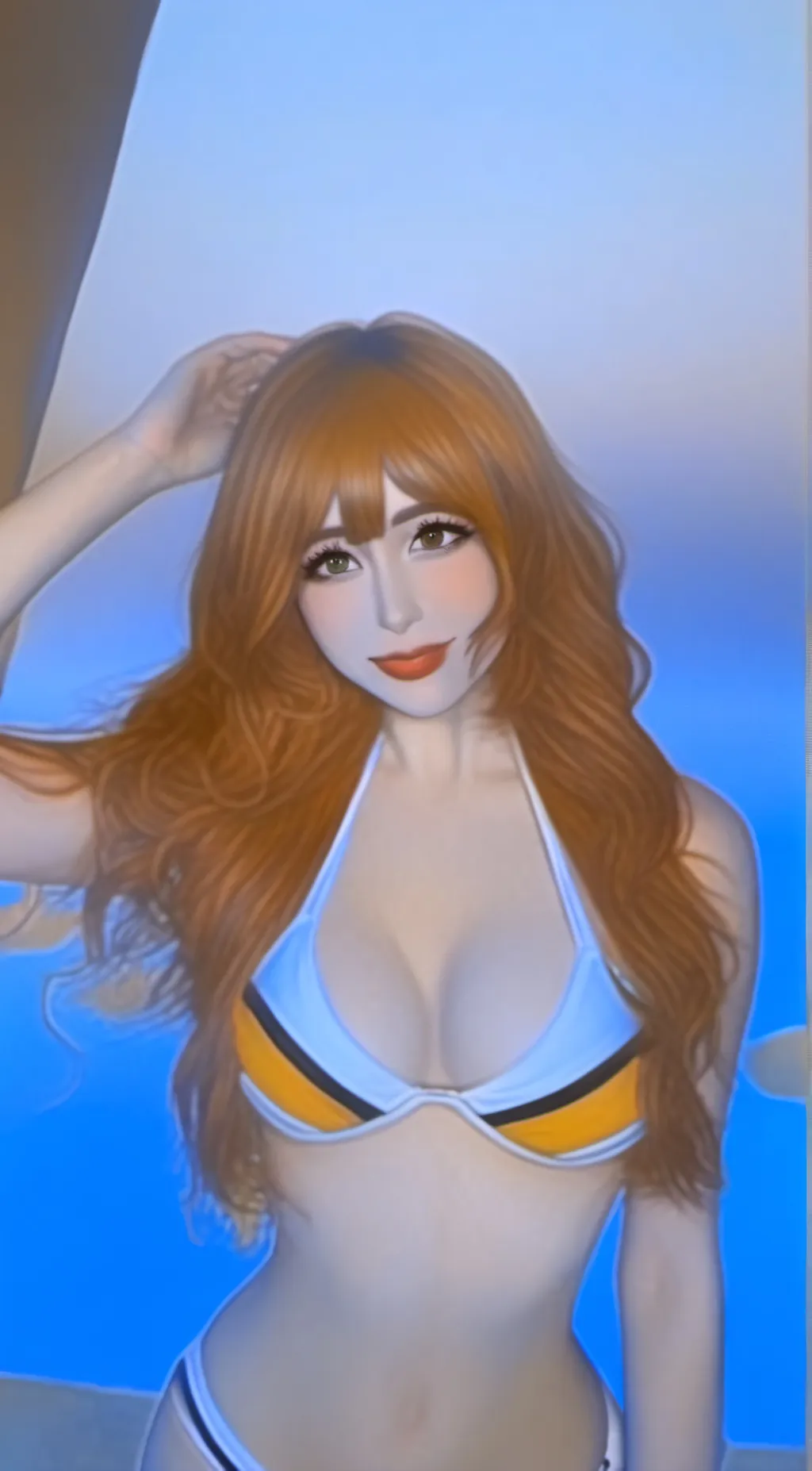 ai character: Private striper background