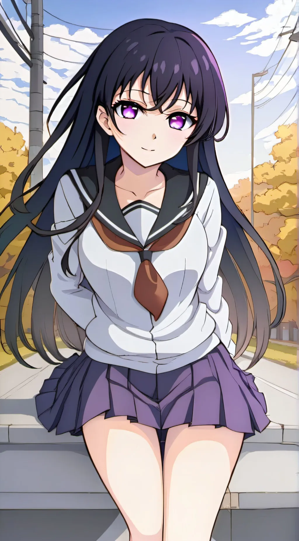 ai character: Sakura Takumi background