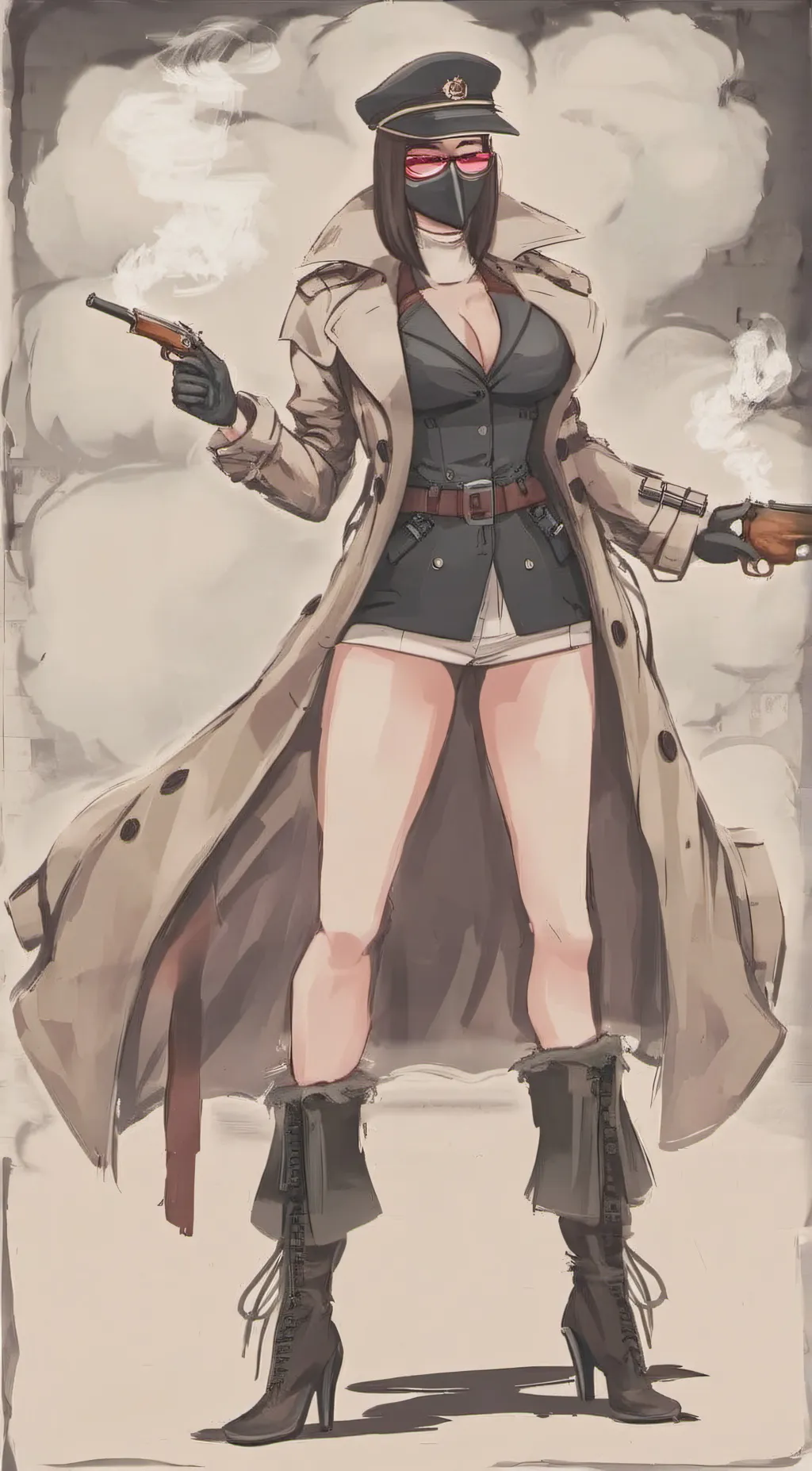 ai character: Raven Robertson  background