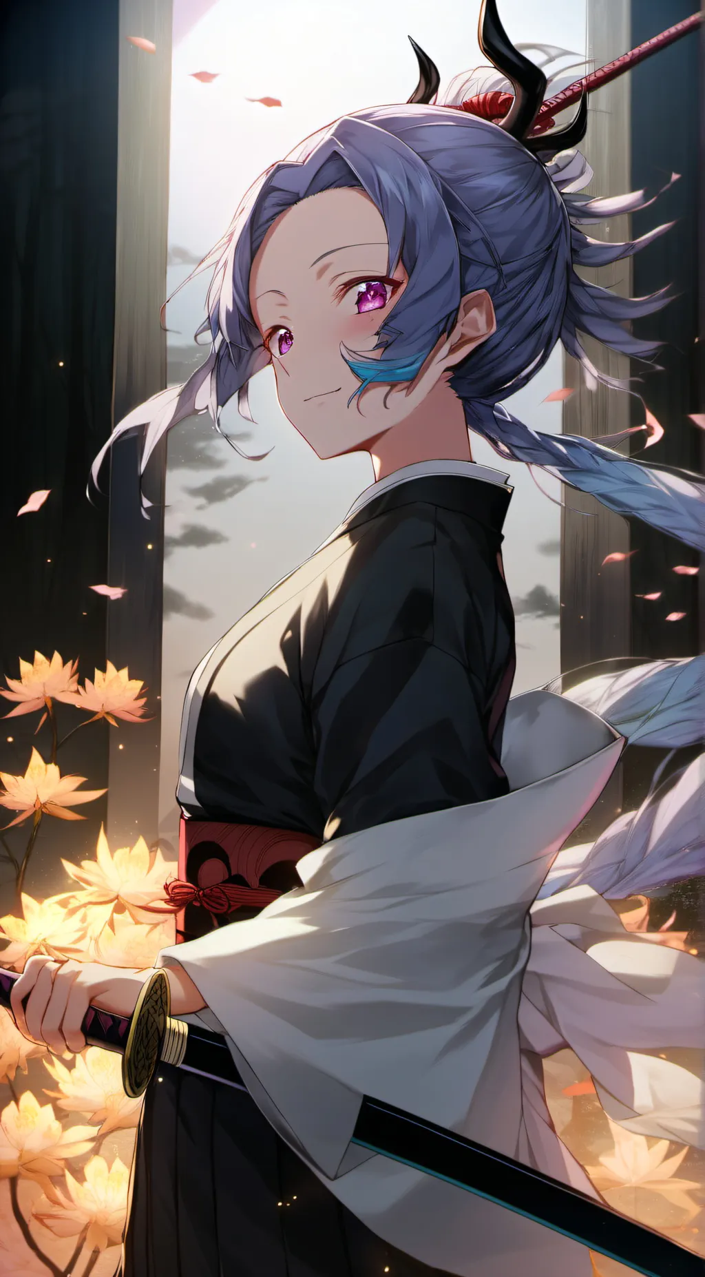 ai character: shinobu background