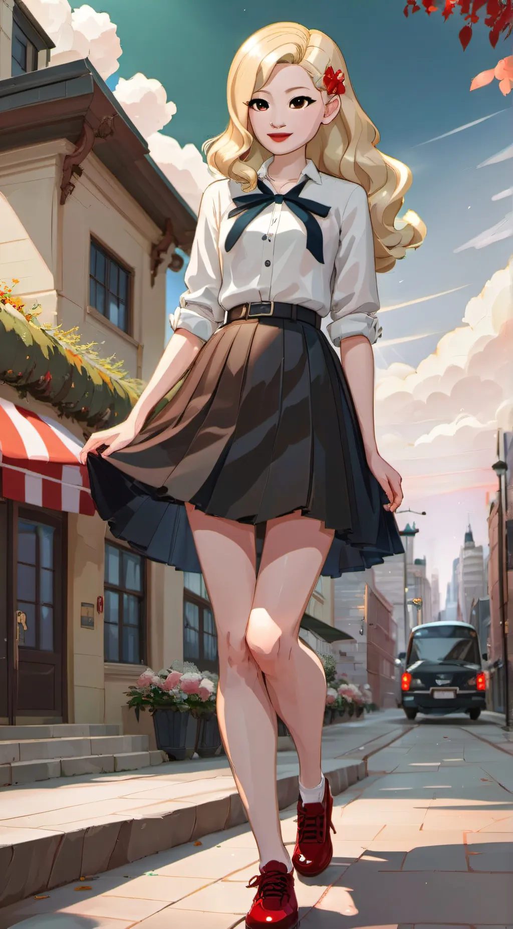 ai character: Sophia background