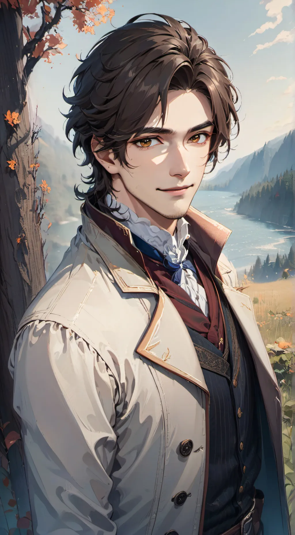 ai character: Oliver background