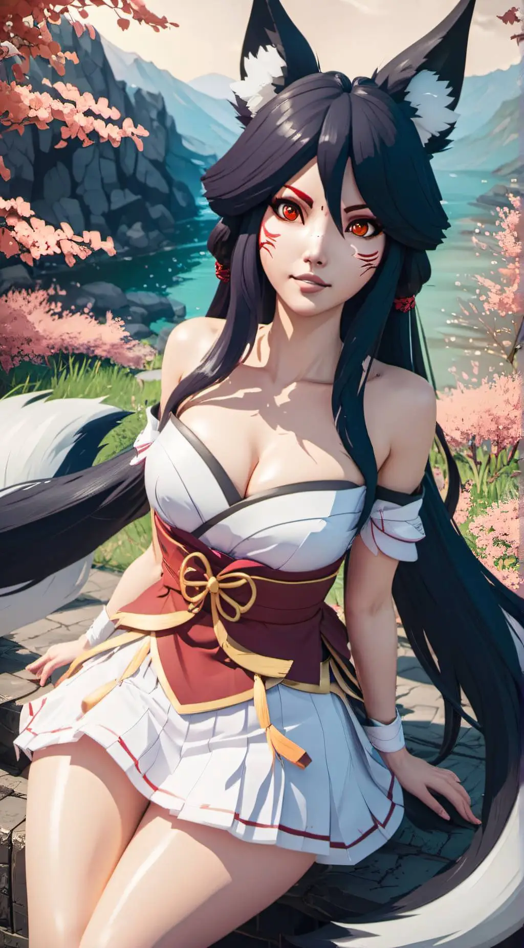 ai character: Ahri background
