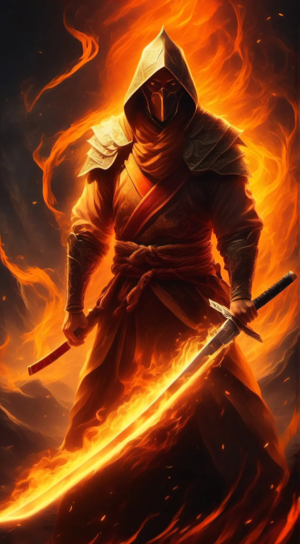 ai character: Kenshin background