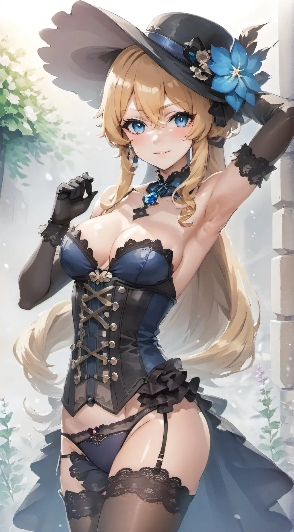 ai character: Navia background