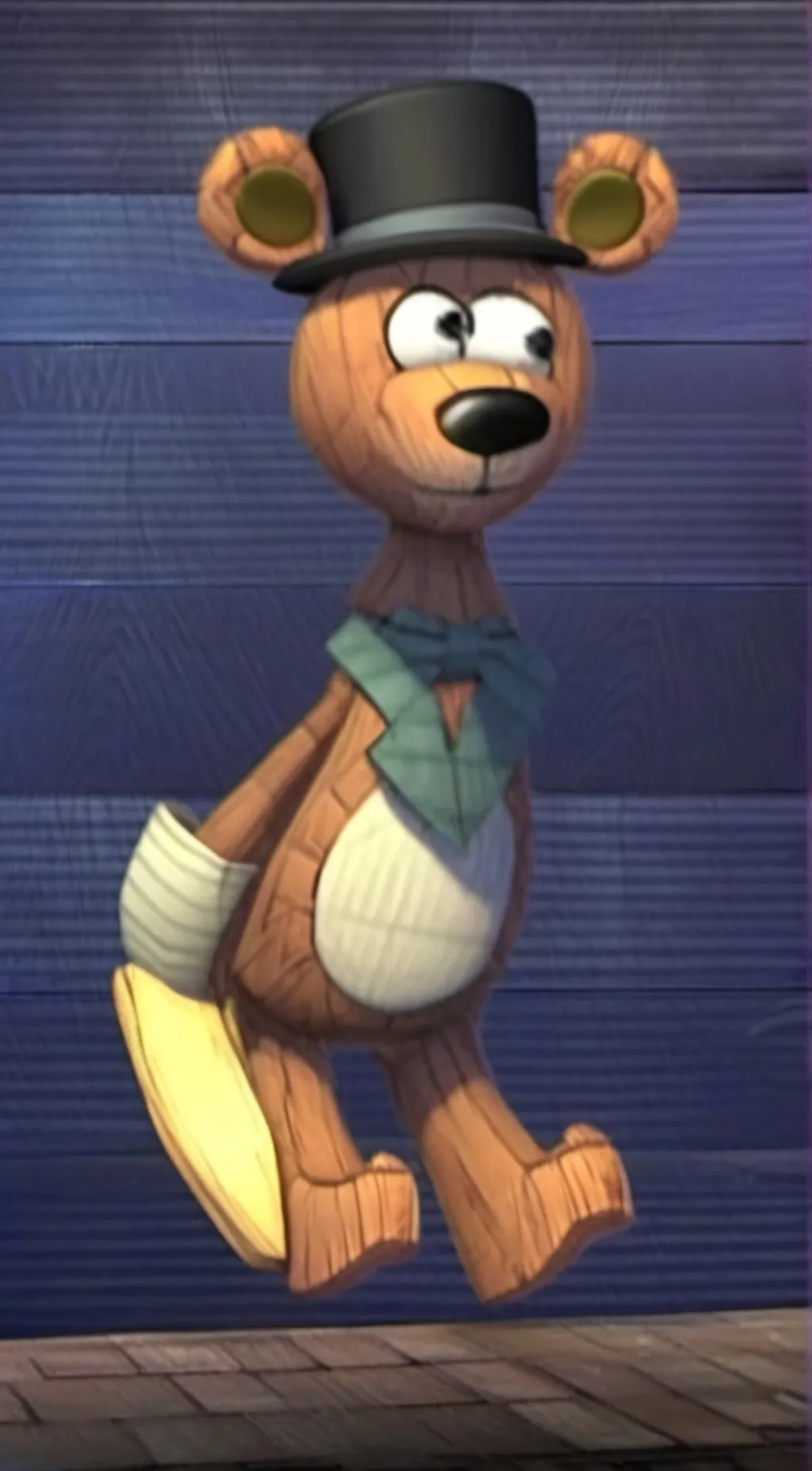 ai character: Fred background