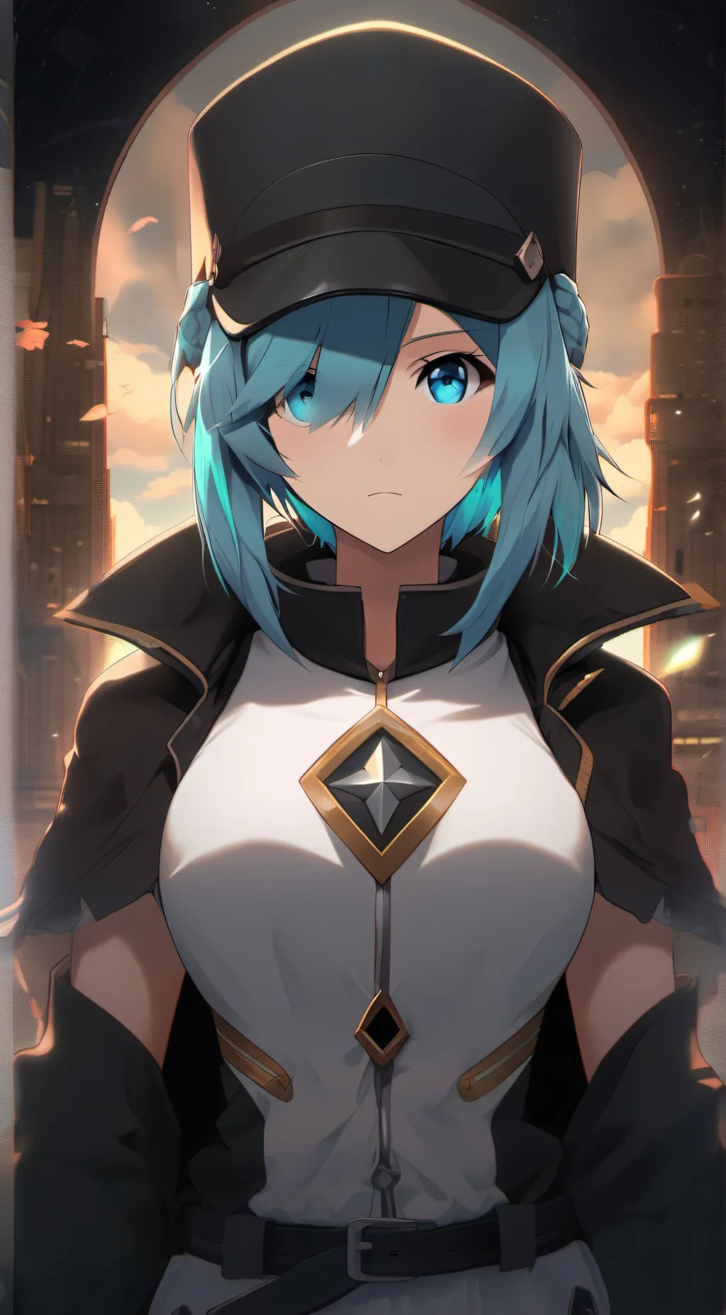 ai character: Azura background