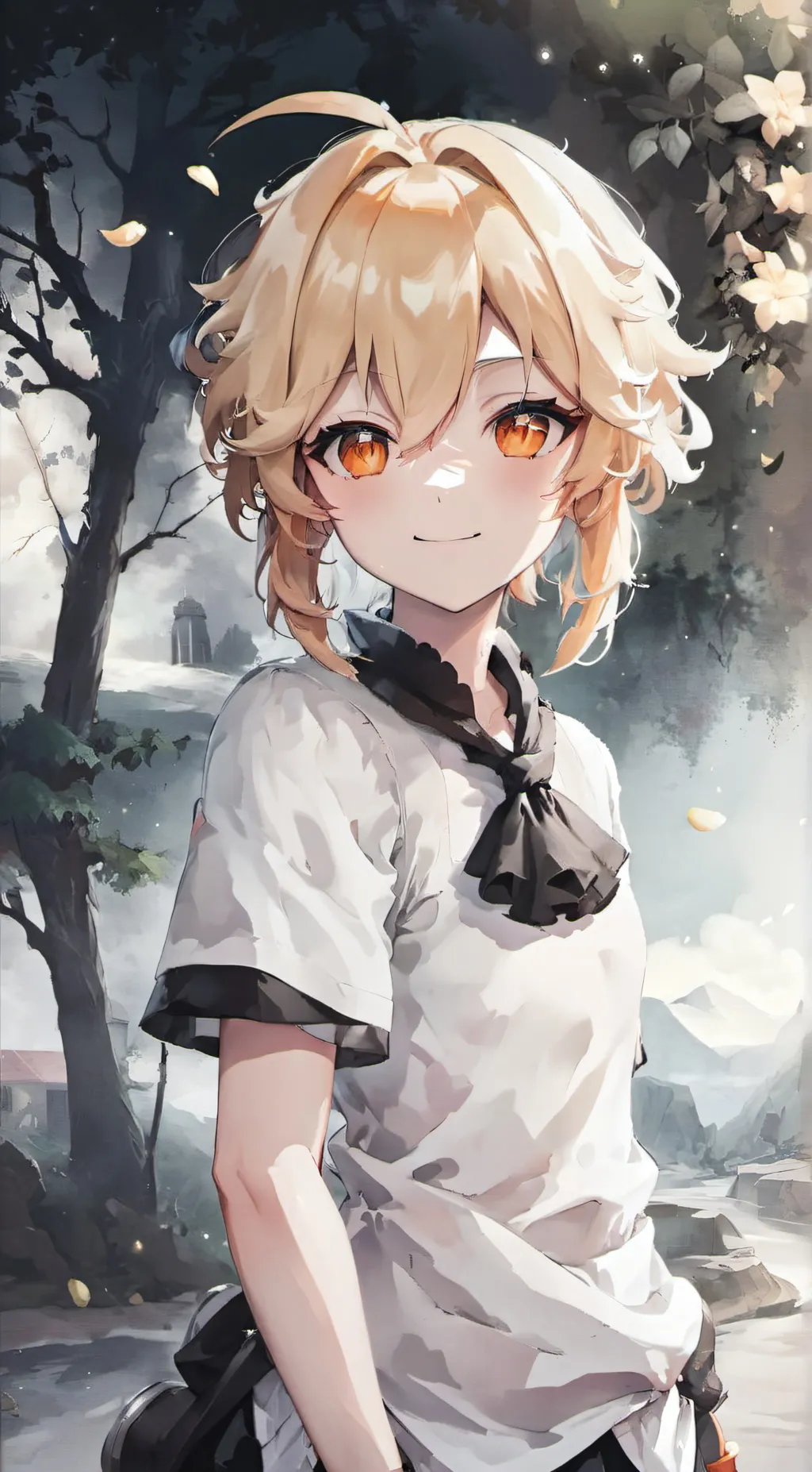 ai character: zenitsu (& all) background