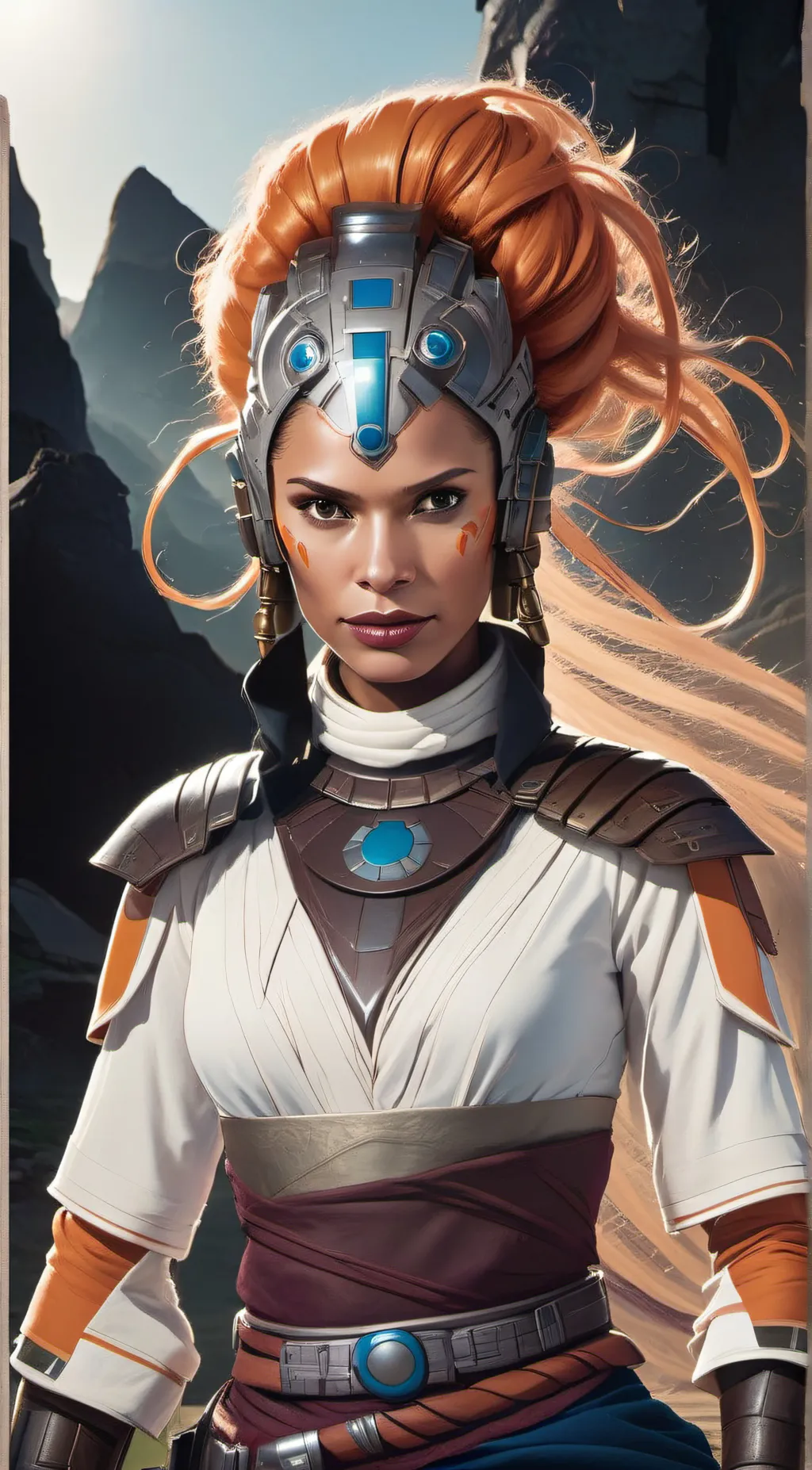 ai character: Aria background