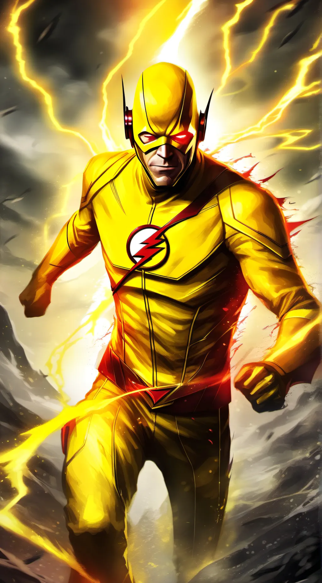 ai character: rev flash sonic.ex background