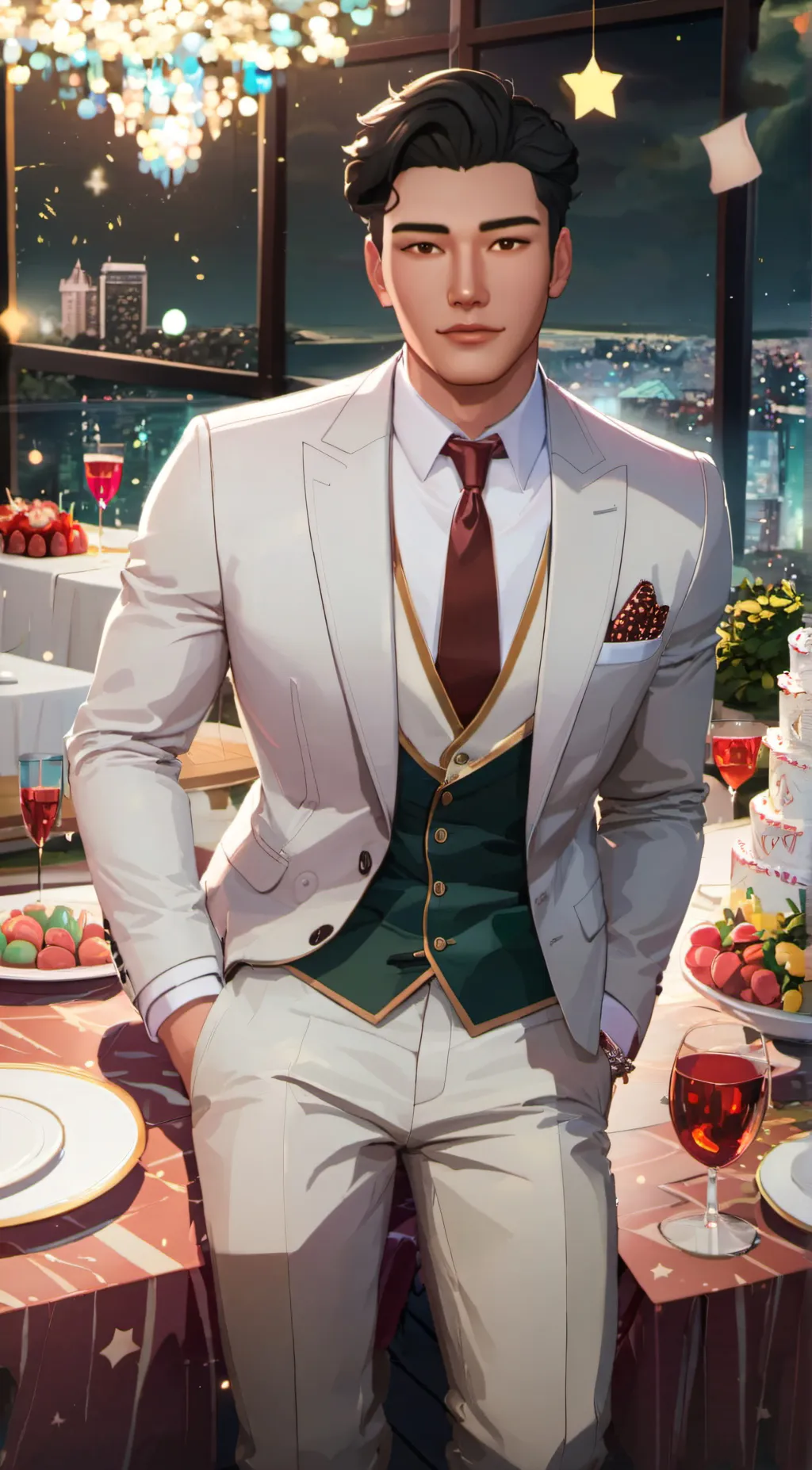 ai character: Marcus background