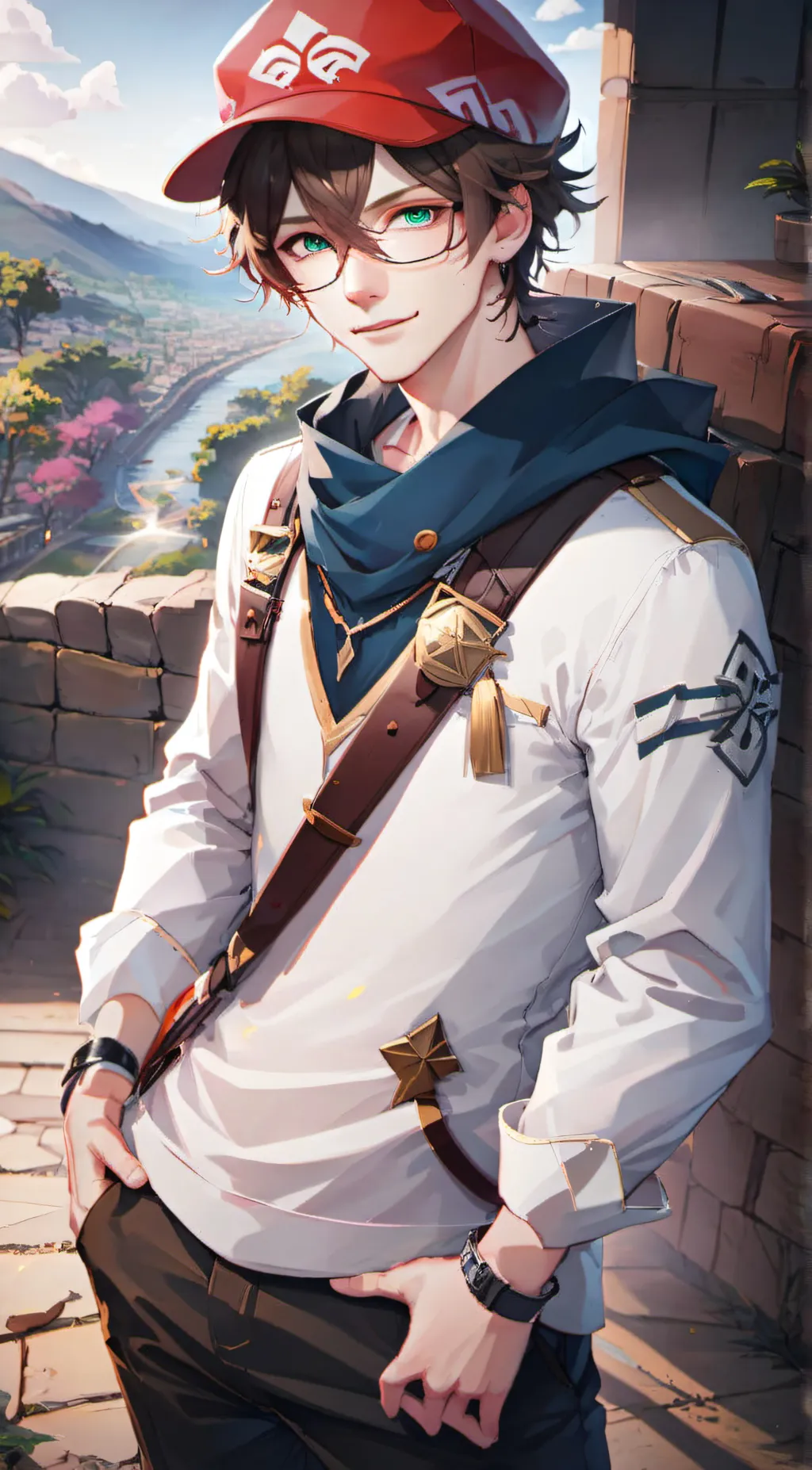 ai character: Lil mabu<3 background