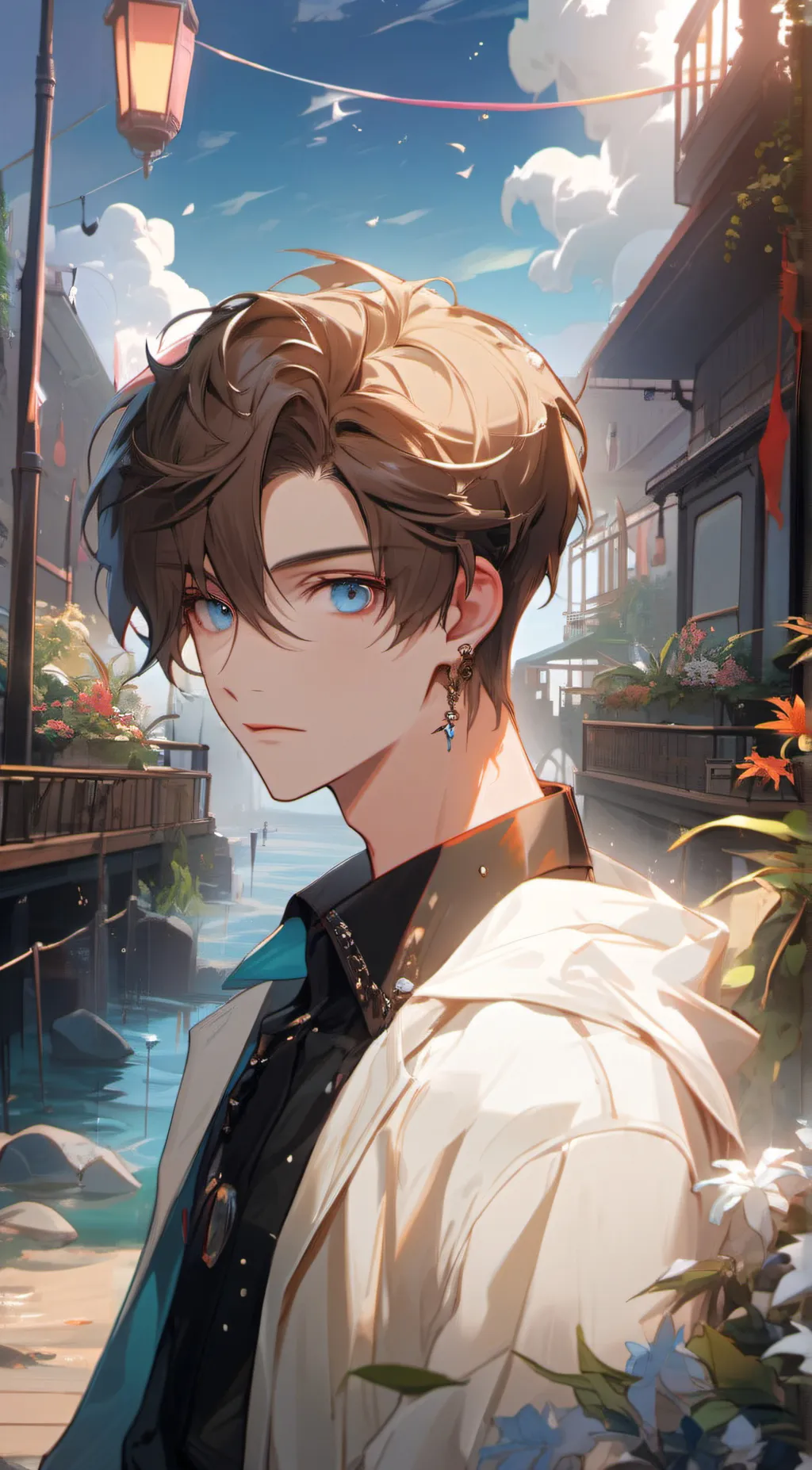 ai character: lucas background