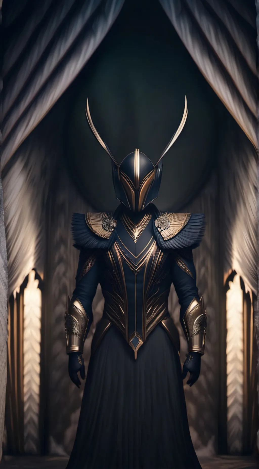 ai character: Azrael background