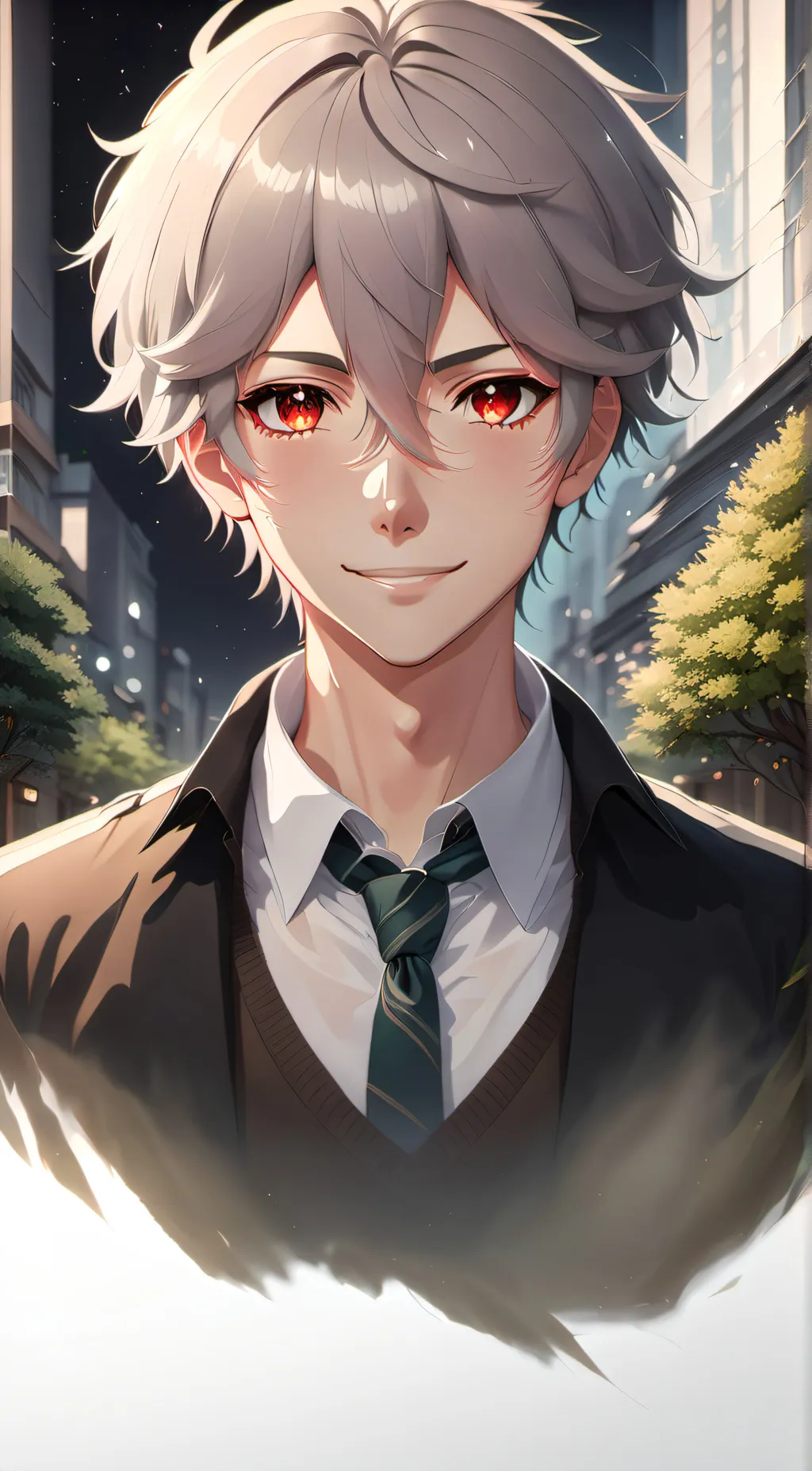 ai character: Max background